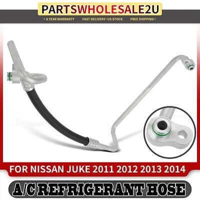 Compresor a condensador de línea de descarga de CA para Nissan Juke 2011 2012 2013 2014 Foto 1 de 4