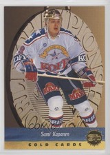 1995-96 Leaf Sisu SM-liiga Gold Cards Sami Kapanen #13 Rookie RC