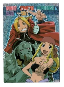Tarjeta coleccionable especial SP08 Fullmetal Alchemist anime Edward Alphonse Winry - Imagen 1 de 3