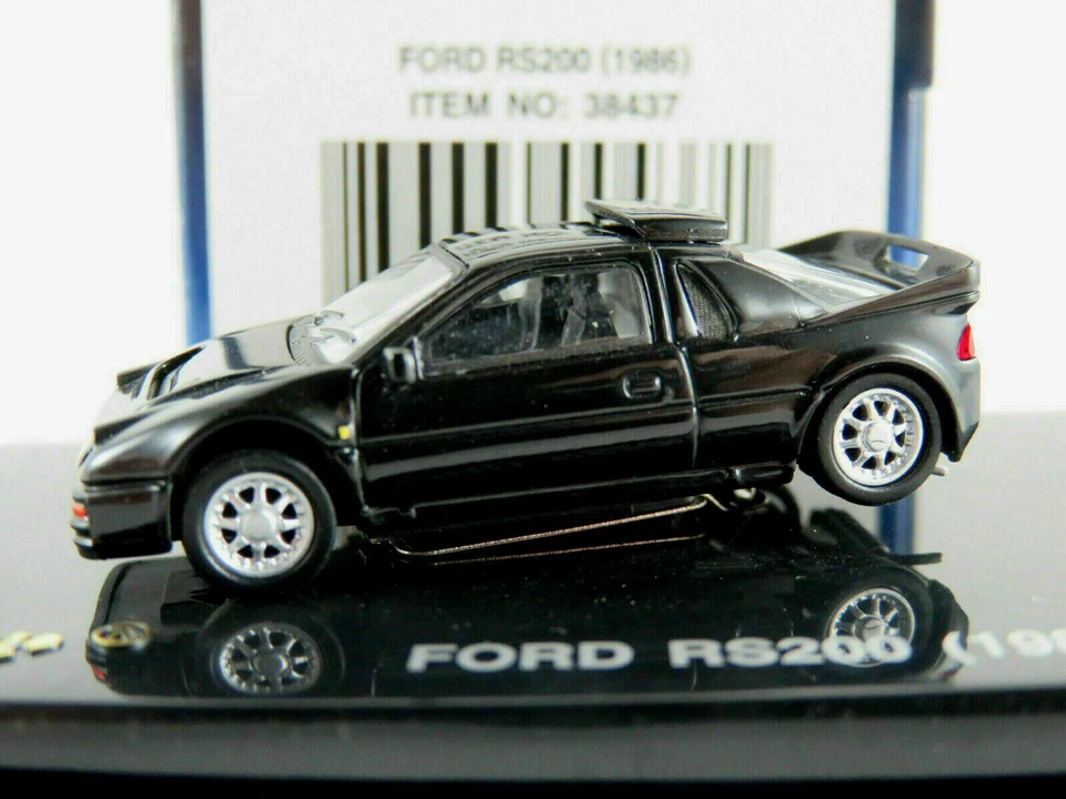 RICKO 136452 Ford RS 200 nera, 1986,   scala H0 1/87  - Immagine 1 di 1