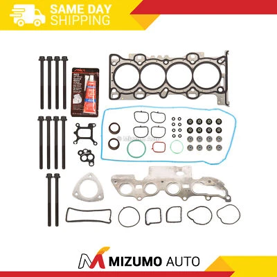 Juego de pernos de junta de culata aptos 09-12 Ford Escape Fusion Mercury Mariner Milan 2.5 Foto 1 de 4