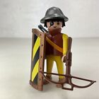 Playmobil 3651 Foot Soldier Medieval Lion Knight Set 100% Complete