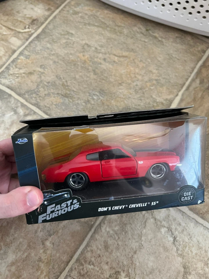 JADA FAST & FURIOUS MOVIE DOM'S CHEVY CHEVELLE SS 1/32 DIECAST CAR 97380 - Image 1 of 1