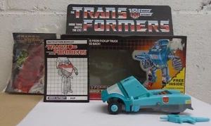 Transformers Generation 1 Kup 1986 Complete With Box Instructions G1 Hasbro - Picture 1 of 5