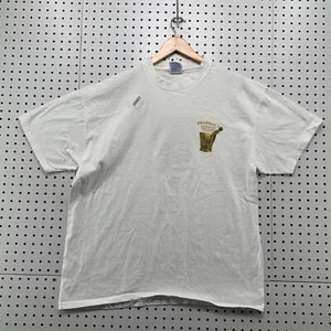 VTg Claritin Pharmacy Shirt Mens XL White Short Sleeve Medicine Tee 23x29 - Picture 1 of 15