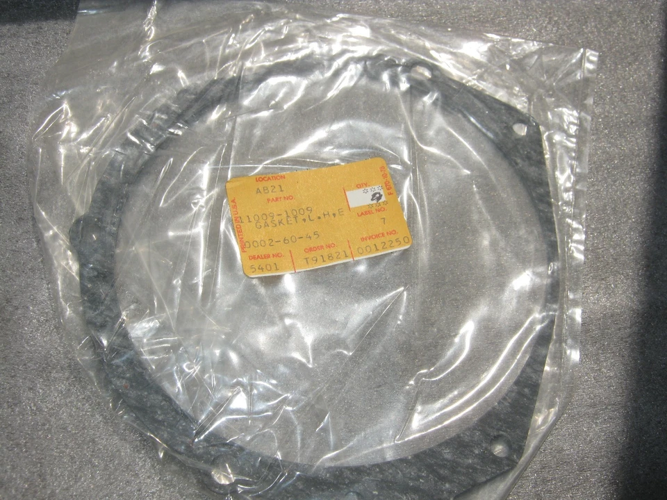 KAWASAKI STARTER COVER GASKET KL250 KLX250 KLR250 1978-1984 NOS OEM 11009-1009 - Image 1 of 1