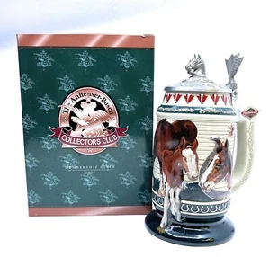 BEER STEIN Anheuser Busch Collectors Club 2000 Membership Born to Greatness MINT - Picture 1 of 6
