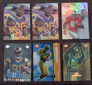 Torry Holt- 6 RC cards- 1999- Misc brands- St. Louis Rams - Picture 1 of 2
