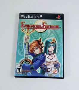 Ephemeral Fantasia (PlayStation 2 PS2 2001) CIB Complete w/ Manual & Reg Card - Picture 1 of 5