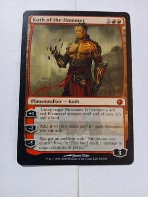 Magic The Gathering Koth of the Hammer Scars of Mirrodin Near Mint Condition ●65 - Image 1 of 4