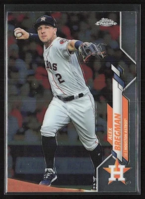 2020 Topps Chrome Alex Bregman #102 Houston Astros - Image 1 of 2