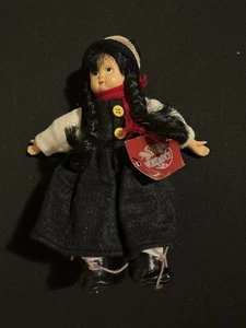 Banco de trabajo de Papá Noel 9" muñeca niña regalo de vacaciones de Navidad - Imagen 1 de 9