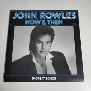 John Rowles Now And Then Vinyl LP J&B Records 1985 JB221 19 Great Songs - Picture 1 of 4