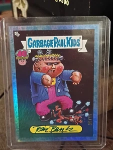 2025 Topps Garbage Pail Kids #37a Tom Bunk Aritst Auto 99/99 BJCKW - Picture 1 of 4
