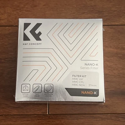 Nano-k Series Filter Kit, 37mm, HMC UV, CPL, ND4 - Image 1 of 2