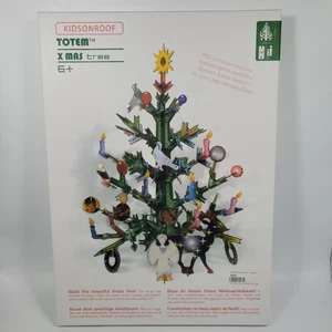 Kidsonroof Totem Xmas Christmas Tree Cardboard 3-D Tabletop Model New - Picture 1 of 11