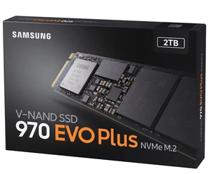 Samsung SSD 970 EVO Plus 2TB 2000GB M.2 2280 3D-NAND TLC PCIe 3.0 x4 MZ-V7S2T0BW - Afbeelding 1 van 3