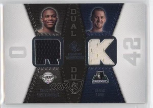 2008-09 SP Rookie Threads Dual Russell Westbrook Kevin Love #RTD-LW RC - Picture 1 of 4