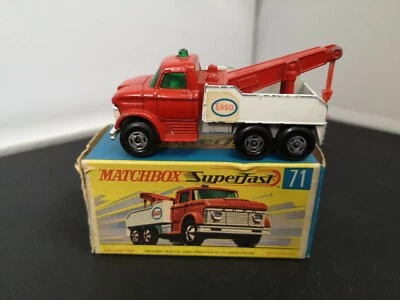 P25-MATCHBOX SUPERFAST MB71-A FORD HEAVY WRECK TRUCK WITH BOX - Image 1 of 4