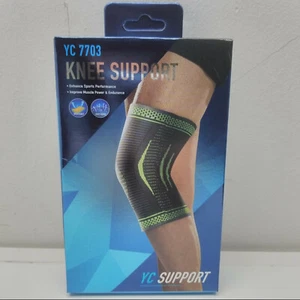 1 pair of Knee Support Brace Sport Joint Pain Relief Arthritis Running Jogging - Picture 1 of 6