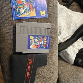 Burger Time with instructin manual and nintendo sleeve (NES, 1987)