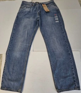 LEVI'S 505 REGULAR HOMBRE PIERNA RECTA AZUL JEANS W34XL30 NUEVO CON ETIQUETAS - Imagen 1 de 15