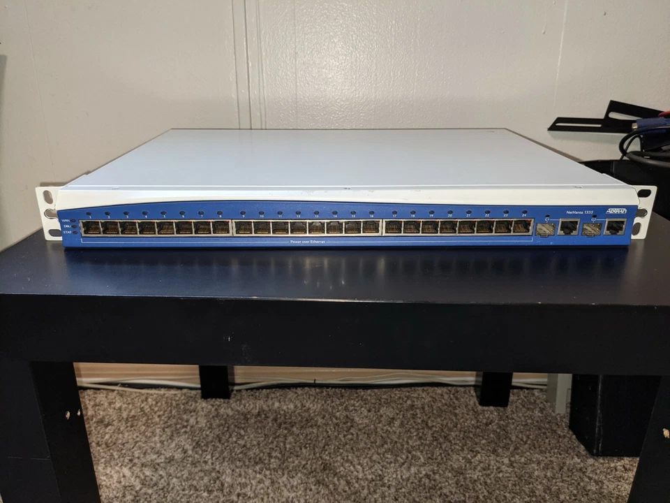 Adtran NetVanta 1335 1700525E2 24 Port Fast PoE Ethernet Switch - Image 1 of 1