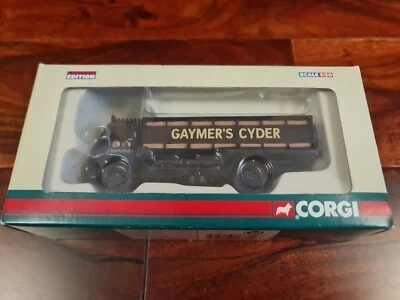 Corgi AUSTIN 4 WHEEL DRAY & CRATES GAYMERS CYDER LTD EDITN BRAND NEW IN BOX MINT - Image 1 of 4