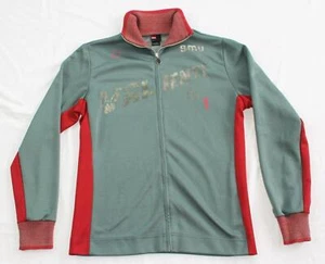 DIESEL Valiente Full Zip Track Jacket Men's XL X-LARGE Cotton Polyester Blue Red - Picture 1 of 6
