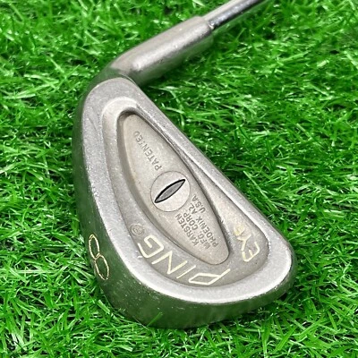 Ping Eye Black Dot | 8 Iron Right Hand Steel Shaft Regular Flex Golf Pride Grip - Image 1 of 4