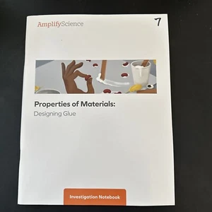 Amplify Science Properties of Materials:Designing Glue Investigation Book Gr 2 - Picture 1 of 4