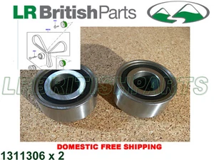 LAND ROVER TIMING BELT IDLER PULLEY 2.7 V6 DIESEL 1311306 LR3 LR4 SPORT SET NEW - Picture 1 of 8