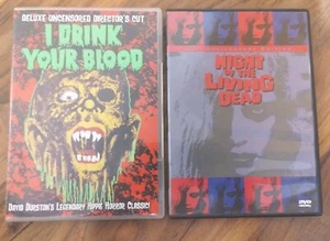 I Drink Your Blood/Night Of The Living Dead/Horror/Zombie/Cannibal/Exploitation! - Picture 1 of 9