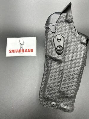 Safariland Holster Red Dot 🔴 Glock 19 17 22 23 STX LH RDS /w Light, Basketweave - Image 1 of 4