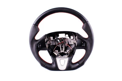 Steering wheel cover with leather for Renault Kangoo year 2014 tuning - Image 1 of 4
