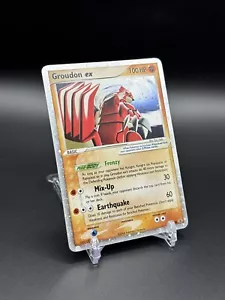 Juego de cartas coleccionables Pokémon Groudon EX 038 Black Star Promo con remolino galaxia lateral ¡¡RARO!! 💫 - Imagen 1 de 13