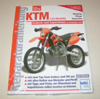 Reparaturanleitung Handbuch - KTM LC4 Modelle Enduros Supermotos ab Baujahr 1987 - Bild 1 von 3