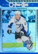 2009-10 O-Pee-Chee RAINBOW #676 TODD FEDORUK - Tampa Bay Lightning