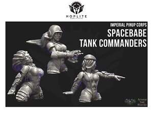 Pinup Corps Tank Commanders - Across the Realms | 32mm