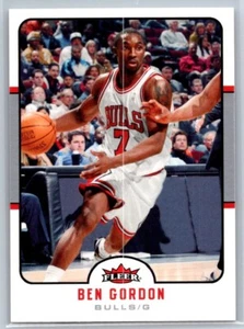 Ben Gordon - 2006 Fleer #24  Chicago Bulls Basketball Card 1 - Picture 1 of 2