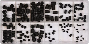 TOP PROMO ASSORTIMENT DE 160 VIS DE BLOCAGE SANS TETE STHC DE 3X5 A 10X12 MM - Foto 1 di 1