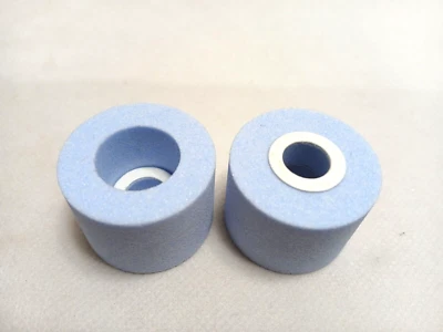 NORITAKE CXY Straight Cup 1-1/4" OD Grinding Wheel - 100 Grit - Ceramic Grain - Image 1 of 4