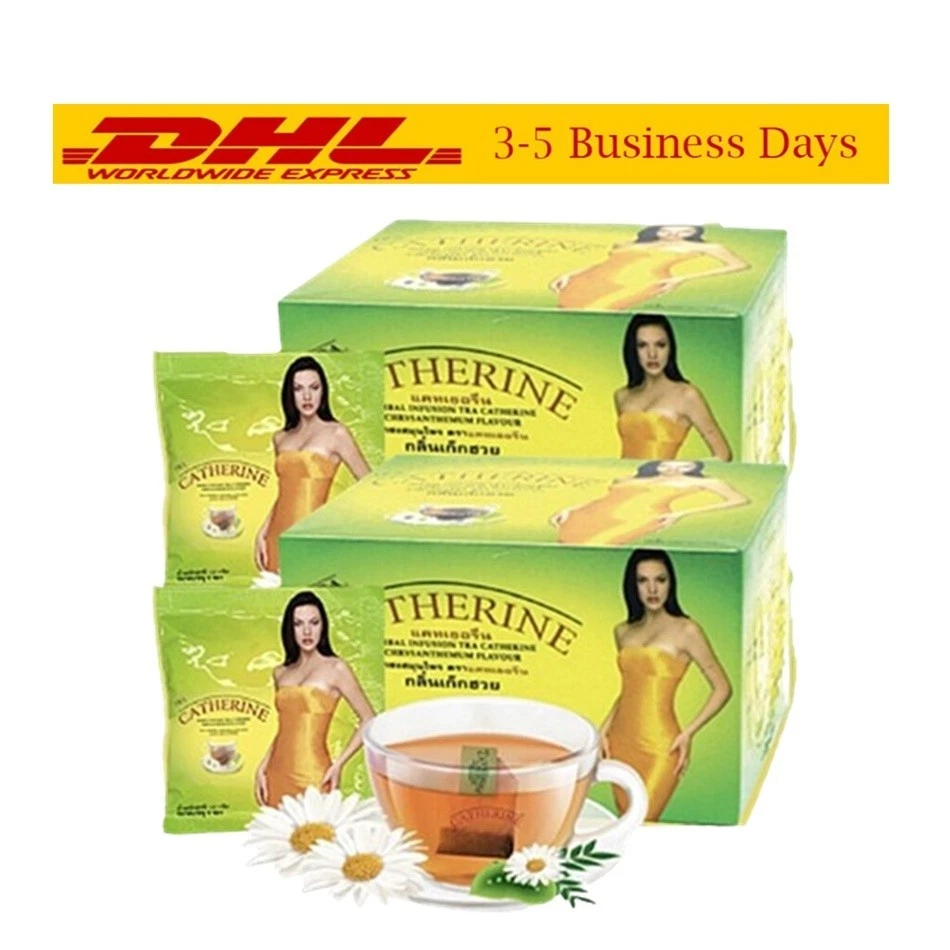 Catherine Herbal Slimming Weight Loss Tea 32 Bags 2 Boxes
