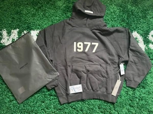 Essentials fear of god *AUTHENTIC* 1977 IRON Hoodie Sz. Small With Pacsun Tag. - Picture 1 of 8