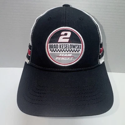 NASCAR Брэд Кеселовски крышка сетки водитель грузовика регулируемый SnapBack - Изображение 1 из 4