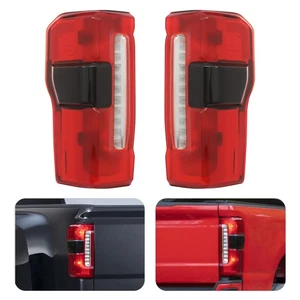For 2023-2024 Ford F250 F350 Super Duty Halogen Tail Lights with Blind Spot Pair - Picture 1 of 17