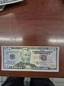 $50.00 2004A Run Size And Total Printed 2,560,000 Single Run Low Serial Number - Picture 1 of 1