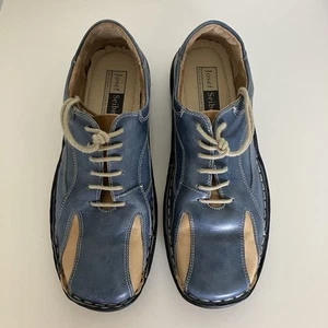 Josef Seibel Shoes Leather Comfort Lace Up Walking Womens size 39 = US 8 - 8.5 - Picture 1 of 14