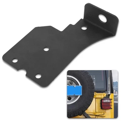 KISHYA Tj CB Antenna Mount, Antenna Mount for Jeep Wrangler Tj, Metal CB Radio Antenna