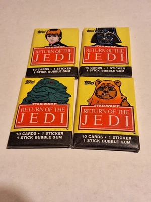 1983 Topps Star Wars Return of the Jedi Series 1 "FACTORY SEALED" "vintage" - Image 1 of 3